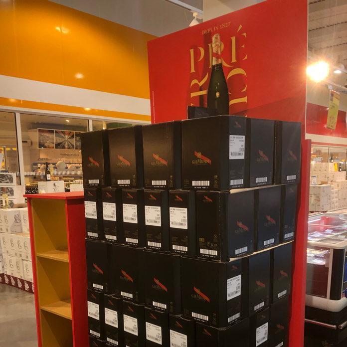 SAPIDE ATELIER DESIGN / CHAMPAGNE MUMM / PLV RETAIL