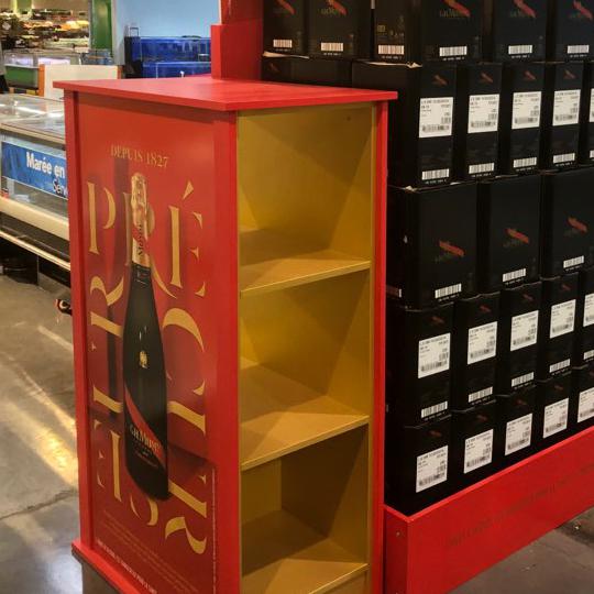 SAPIDE ATELIER DESIGN / CHAMPAGNE MUMM / PLV RETAIL