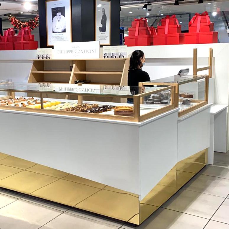 PHILLIPPE CONTICINI / CORNER GALERIES LAFAYETTE GOURMET / SAPIDE DESIGN MOBILIER SUR MESURE