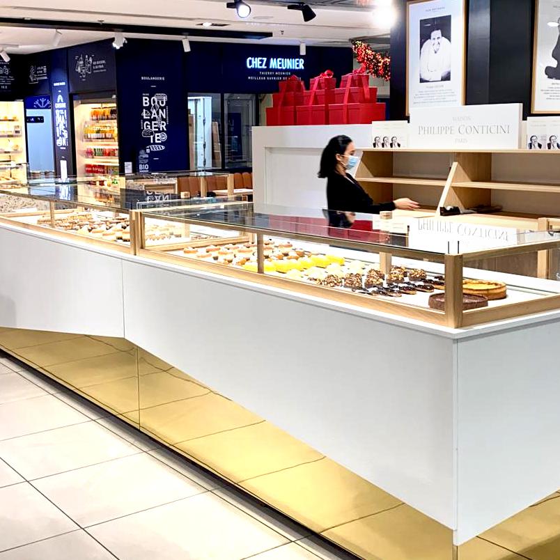 PHILLIPPE CONTICINI / CORNER GALERIES LAFAYETTE GOURMET / SAPIDE DESIGN MOBILIER SUR MESURE